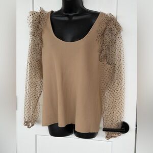 ANTHROPOLOGIE PLUS-DOLAN LEFT COAST  COLLECTION unique designer sweater size
3X